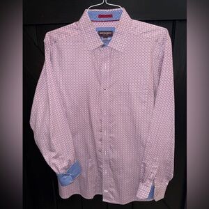 Johnston and Murphy Button Down Dress Shirt